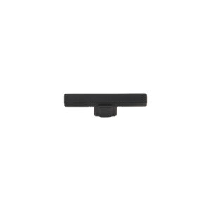 Citterio Matt Black Knurled T Knob  CIT.65.MB