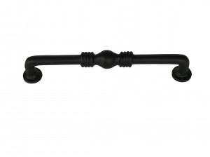 Firenze Stampo Matt Black Cabinet handle  FIR39