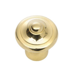 French Country Polished Brass Cabinet knob  FK10BBL