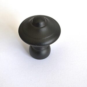 Matt Black French Country Cabinet Knob  FK10BL