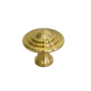 Portsea Polished Brass Cabinet Knob   M4C