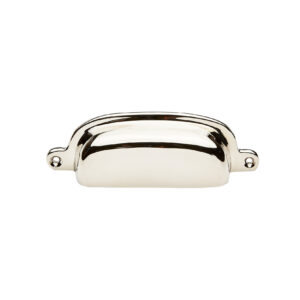 Polished Nickel Shaker Cabinet Pull   MJK2BN