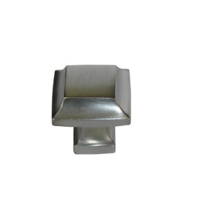 Long Island Square Satin Chrome Knob  MJK9SC