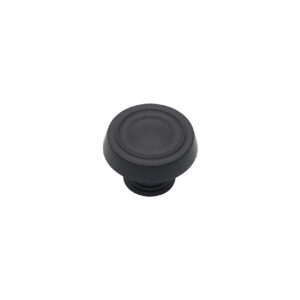 Modena large Black Cabinet Knob  MOD3004B