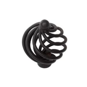 Matt Black Provincial  Wire Cabinet Knob  VS10