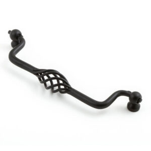Versailles Swivel Black Cabinet handle  VS13L-160