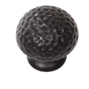 Versailles Black Arts and Crafts Cabinet knob  VS18B