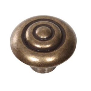 Provincial Antique Brass cabinet Knob  VS20