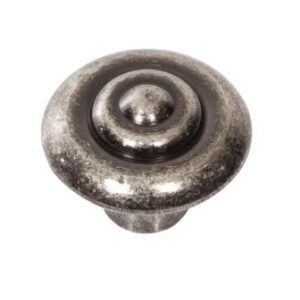 Provincial Antique Pewter  Cabinet Knob  VS23