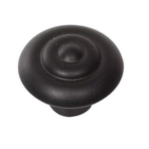 Provincial Matt Black Cabinet Knob  VS23B