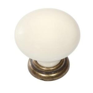 Versailles Ivory Porcelain Cabinet Knob  VS42