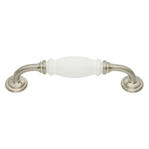 Versailles White Porcelain Cabinet Handle  VS54BN