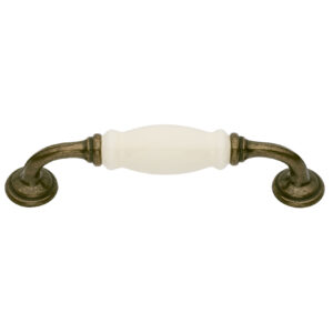 Versailles Ivory porcelain and Antique Brass Handle VS58