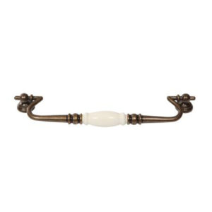 Versailles Ivory Porcelain and Brass Bale Handle VS5A