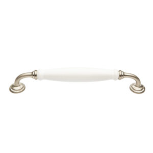 Versailles White Porcelain Cabinet Handle VS6K