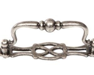 French Pewter Bale Cabinet Handle  VS87