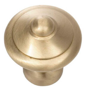 French Country Satin Brass cabinet Knob  FK10SBL