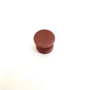Citterio Knurled Pink cabinet Knob.  CIT.30.PP
