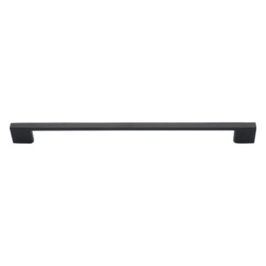 Jet Black Contemporary Cabinet Handle   MOD173
