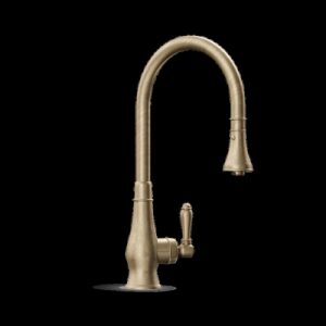 Nicolazzi Piemonte Raw Brass Pulldown Tap  Z3420